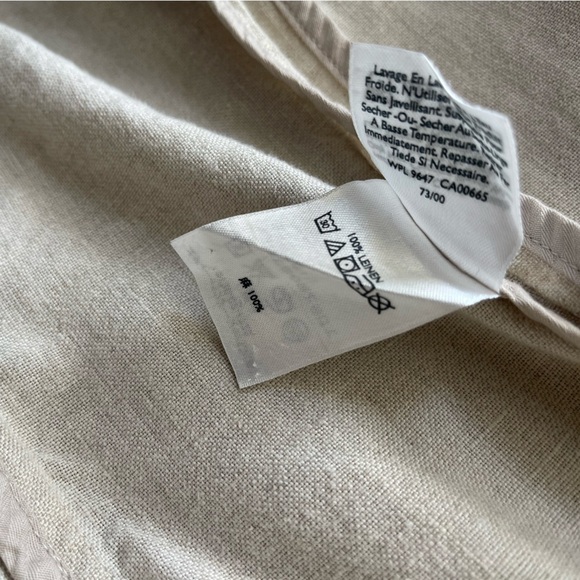 Eddie Bauer Linen Blazer Jacket, size Small—Lagenlook•••Beige/Cream tone! - Picture 15 of 16